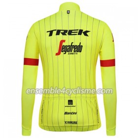 Maillot Cyclisme 2018 Trek-Segafredo Manches Longues N002